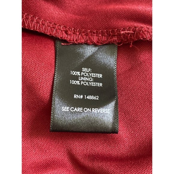 Torrid Size 20 Red Textured Mesh Floral Embroidery Lace Puff Sleeve Skater Dress - Picture 10 of 12